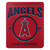 Los Angeles Angels Blanket 50x60 Fleece Southpaw Design