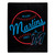 Miami Marlins Blanket 50x60 Raschel Moonshot Design