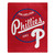 Philadelphia Phillies Blanket 50x60 Raschel Moonshot Design