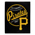 Pittsburgh Pirates Blanket 50x60 Raschel Moonshot Design