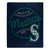 Seattle Mariners Blanket 50x60 Raschel Moonshot Design