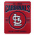 St. Louis Cardinals Blanket 50x60 Fleece Southpaw Design