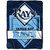 Tampa Bay Rays Blanket 60x80 Raschel Home Plate Design