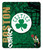 Boston Celtics Blanket 50x60 Fleece Hard Knock Design
