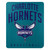 Charlotte Hornets Blanket 50x60 Fleece Lay Up Design