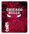 Chicago Bulls Blanket 50x60 Fleece Hard Knock Design