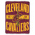 Cleveland Cavaliers Blanket 46x60 Micro Raschel Clear Out Design Rolled