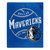 Dallas Mavericks Blanket 50x60 Raschel Blacktop Design