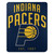 Indiana Pacers Blanket 50x60 Fleece Lay Up Design