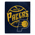 Indiana Pacers Blanket 50x60 Raschel Blacktop Design
