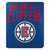 Los Angeles Clippers Blanket 50x60 Fleece Layup Design