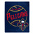 New Orleans Pelicans Blanket 50x60 Raschel Blacktop Design