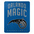 Orlando Magic Blanket 50x60 Fleece Lay Up Design
