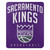 Sacramento Kings Blanket 50x60 Fleece Lay Up Design