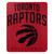 Toronto Raptors Blanket 50x60 Fleece Lay Up Design