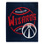 Washington Wizards Blanket 50x60 Raschel Blacktop Design