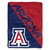 Arizona Wildcats Blanket 46x60 Micro Raschel Halftone Design Rolled