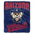 Arizona Wildcats Blanket 50x60 Raschel Alumni Design