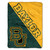 Baylor Bears Blanket 46x60 Micro Raschel Halftone Design Rolled