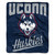 Connecticut Huskies Blanket 50x60 Raschel Alumni Design