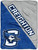 Creighton Bluejays Blanket 46x60 Micro Raschel Halftone Design Rolled