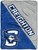 Creighton Bluejays Blanket 46x60 Micro Raschel Halftone Design Rolled