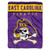 East Carolina Pirates Blanket 60x80 Raschel Basic Design