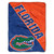 Florida Gators Blanket 46x60 Micro Raschel Halftone Design Rolled