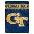 Georgia Tech Yellow Jackets Blanket 60x80 Raschel Basic Design