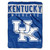 Kentucky Wildcats Blanket 60x80 Raschel Basic Design