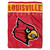 Louisville Cardinals Blanket 60x80 Raschel Basic Design
