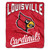 Louisville Cardinals Blanket 50x60 Raschel Alumni Design