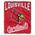 Louisville Cardinals Blanket 50x60 Raschel Alumni Design