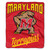 Maryland Terrapins Blanket 50x60 Raschel Alumni Design