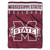 Mississippi State Bulldogs Blanket 60x80 Raschel Basic Design