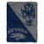 Nevada Wolf Pack Blanket 46x60 Micro Raschel Halftone Design Rolled