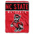 North Carolina State Wolfpack Blanket 60x80 Raschel Basic Design