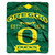 Oregon Ducks Blanket 50x60 Raschel Label Design