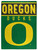 Oregon Ducks Blanket 60x80 Raschel Basic Design