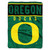 Oregon Ducks Blanket 60x80 Raschel Basic Design