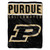 Purdue Boilermakers Blanket 60x80 Raschel Basic Design