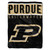 Purdue Boilermakers Blanket 60x80 Raschel Basic Design