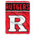 Rutgers Scarlet Knights Blanket 60x80 Raschel Basic Design