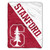 Stanford Cardinal Blanket 46x60 Micro Raschel Halftone Design Rolled