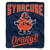 Syracuse Orange Blanket 50x60 Raschel Alumni Design