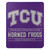 TCU Horned Frogs Blanket 50x60 Fleece Control Design