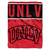 UNLV Runnin' Rebels Blanket 60x80 Raschel Basic Design