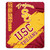 USC Trojans Blanket 50x60 Fleece Painted Design