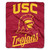 USC Trojans Blanket 50x60 Raschel Alumni Design