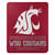 Washington State Cougars Blanket 50x60 Fleece Control Design